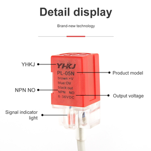 PL-05N誘導近接センサースイッチ5mm検出NPN出力DC10-30Vノーマルオープン - Product Image 3