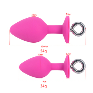 Tapón <span class=keywords><strong>Anal</strong></span> de Silicona con Anillo de Tracción, Diamante, Ano, SM, Portátil, Juguetes Sexuales para Adultos, Masturbación - Product Image 5