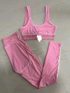 Y0790 nuovo gilet sportivo senza maniche estivo, vita alta, sollevamento fianchi, serraggio addominale, Set di tuta Yoga Fitness - Product Image 5