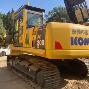 uese excavator pc200 from china shanghai