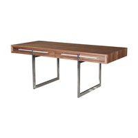 Escritorio de diseño de arte de mediados de siglo de lujo italiano, muebles modernos de oficina para el hogar para dormitorio, comedor y sala de estar para Villa y salón