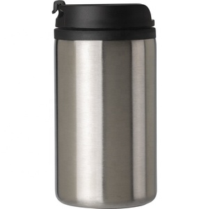 Vaso de café de viaje de acero inoxidable de doble pared a prueba de fugas de 350ML con tapa superior de rosca aislada para bebida de café - Product Image 2