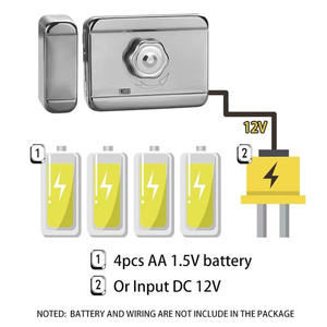 Kadonio ngoài trời không dây điện rim tấn công khóa với điều khiển từ xa, kiểm soát truy cập sắt cổng Latch khóa - Product Image 4
