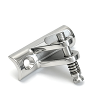 Support de fixation pour toit Bimini en acier inoxydable 316 de qualité marine, accessoires et quincaillerie pour bateaux et yachts, fournisseur