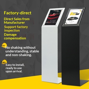 Présentoir de sol mobile en acrylique pour stand d'exposition automobile, support d'affichage pour prix de <span class=keywords><strong>voiture</strong></span> et panneaux d'informations, format A3/A4 - Product Image 4