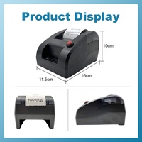 Imprimante thermique Ycall 57 mm pour tickets d'appel, système sans fil de gestion de file d'attente pour restaurants, hôpitaux, cliniques, et gestion des stocks alimentaires