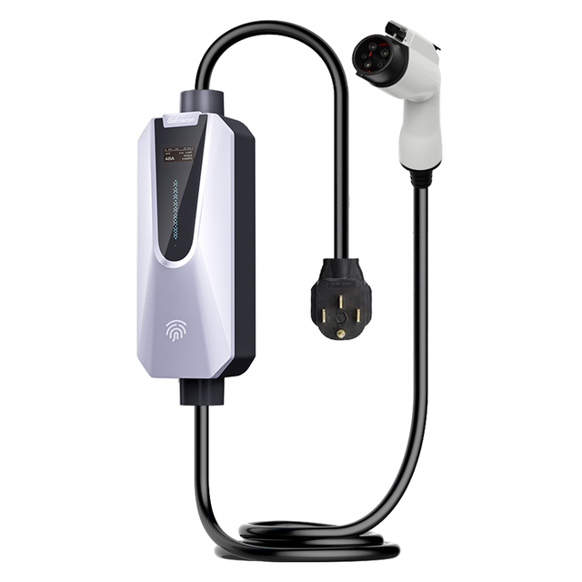 New Portable EV Charger Protective Box Custom USA Standard AC J1772 Plug Adjustable 10-32A Type 1/2 Connectors CE/FCC Certified