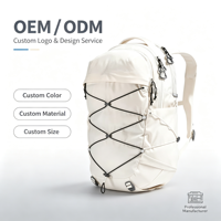 Sac à dos unisexe pour ordinateur portable 15 pouces, motif géométrique, doublure en polyester, fermeture éclair, design tendance, capacité 20-35L pour usage extérieur