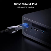 UGSREEN NASync DXP480T Plus NAS SSD tout flash à 4 baies Intel Core I5 1235U 128G SSD 8 Go de RAM DDR5 Neuf