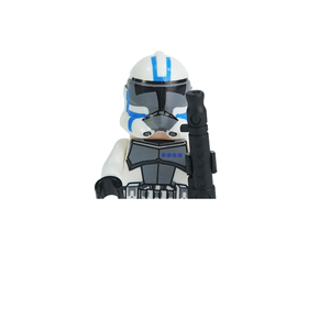 Figurine <span class=keywords><strong>Star</strong></span> Space SW Movie Storm Clone Trooper Commander Mandalorian Wars Mini Blocs <span class=keywords><strong>de</strong></span> Construction Jouets Briques Juguetes - Product Image 6