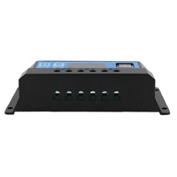 Controlador de Carga Solar Automático PWM de 10A 12/24V con Pantalla LCD y Control de Temporizador de Luz para Sistema de Panel Solar RBL-10A, en Stock
