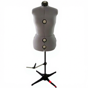 <span class=keywords><strong>Mannequin</strong></span> de tailleur de forme demi-corps de robe professionnelle <span class=keywords><strong>réglable</strong></span> de conception classique - Product Image 1