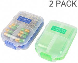 Offre Spéciale : Boîte à Pilules Portable Mini 8 Compartiments à Trois Niveaux de Haute Qualité pour Voyage – Vente Directe Fabricants - Product Image 3