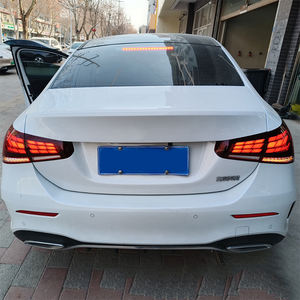 Para Mercedes Benz Clase A W177, conjunto de lámpara trasera LED, Kit de cuerpo ABS con lente transparente, freno Amarillo/<span class=keywords><strong>buceo</strong></span>, función de señal de giro de 12V - Product Image 5