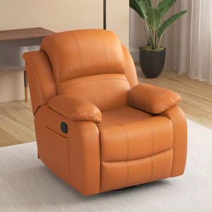 เก้าอี้ห้องนั่งเล่นหุ้มเบาะแบบหรูหรามีสไตล์พร้อมฟังก์ชันปรับเอนได้สำหรับช่วงเวลาพักผ่อน - Product Image 5