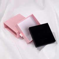 Boîte à bijoux en papier de luxe, emballage personnalisé, boîte cadeau en papier pour le rangement et la présentation de bijoux