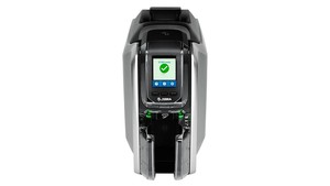 Original Zebra ZC300 Single Side/Dual Side Plastic Pvc Card <b>Printer</b> 300Dpi Desktop <b>Printer</b> - Product Image 4