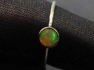 Ethiopian <b>Opal</b> 925 Sterling <b>Silver</b> Bezel Setting <b>Ring</b> for Women Handmade Engagement Gift for Her Bridal Wedding Anniversary - Product Image 5