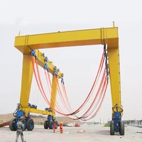 200t Mobiler kleiner Yacht-Bootslift, 300 Tonnen mobiler Bootsheber für Reisen