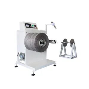 Automatic Roll Rewinder Round Twisted Paper Rope Rewinding Machine for Bag Handle Making