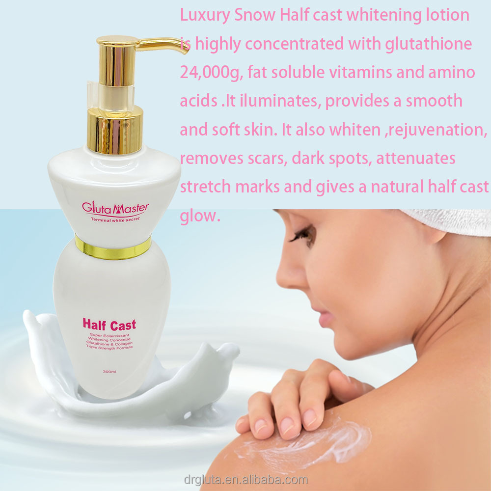 Gluta Master Luxury Snow Half Cast White Natural Super Eclaircissant Body Lotion