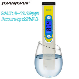 Juanjuan Salinity Meter 0-19.99ppt Testeur d'eau numérique pour piscine d'aquaculture - Product Image 3