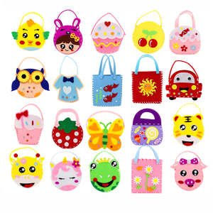 First Sewing <b>Kit</b> Kids Beginners Arts Crafts Learn to Sew Diy <b>Felt</b> Bag Craft <b>Kits</b> Toddler Gifts/ - Product Image 4