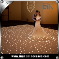 RK grande quantité 3d infinity miroir led piste de danse pour événement/fête/mariage/décoration