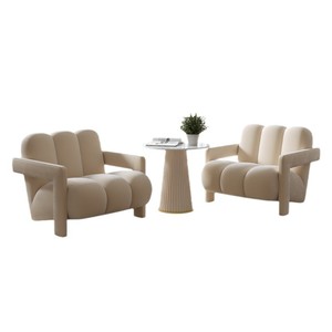 <span class=keywords><strong>Canapé</strong></span> individuel moderne et minimaliste en tissu, design créatif, pour salon, petit <span class=keywords><strong>canapé</strong></span> de <span class=keywords><strong>d</strong></span>étente de luxe léger - Product Image 2
