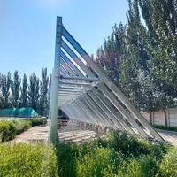 Support de montage au sol pour panneau solaire en aluminium imperméable, pour usage domestique, entrepôt UE