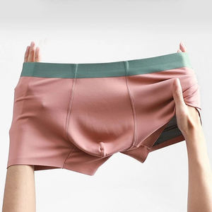 Erkek iç çamaşırı S Modal, dikişsiz, kolonoskopi, antibacterial.br eathable 100 yapılmış High-end iş baksır şort toptan - Product Image 5