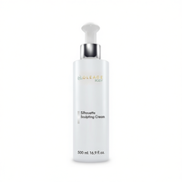 Crème sculptante H2OLEAGE Silhouette 500 ml, soin du corps pour femmes avec huiles de germe de blé et de graines de tournesol, tous types de peau