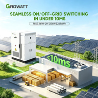Système de stockage d'énergie hybride commercial tout-en-un Growatt à refroidissement liquide RISE 261H-XH 50-125kW 261kWh 2.61MWh