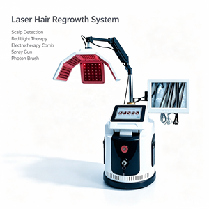 Casco Portátil de Terapia Láser de Bajo Nivel (LLLT) para el Crecimiento del Cabello, para Hombres y Mujeres, Tratamiento para la Pérdida de Cabello - Product Image 1