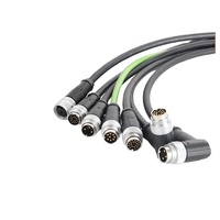 Kabel Terpilin AWG16, Kabel Harness Kustom, Perakitan Kabel dengan Konektor Aviation Plug, Terminal Ring & U, Bersertifikasi CE RoHS