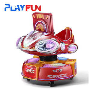 Playfun China Fornecedores De Cavalos De Carro De Corrida De Vídeo Jogo De Moedas Mp 5 Tela Swing Plástico Kiddie Rides para Playground - Product Image 1