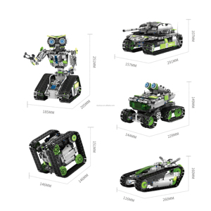 Nouveauté 2026 : Jouet éducatif STEM 3D pour enfants, blocs de construction, kit scientifique, robots électroniques programmables, jouet télécommandé - Product Image 6
