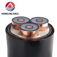 Câble d'alimentation moyenne tension TDZ-YJY33, isolation en XLPE, blindage en fil d'acier fin, câble électrique