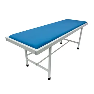 病院クリニック用のスチールプラスチックスプレー調節可能な医療用ベッド検査室ベッド検査ベッド