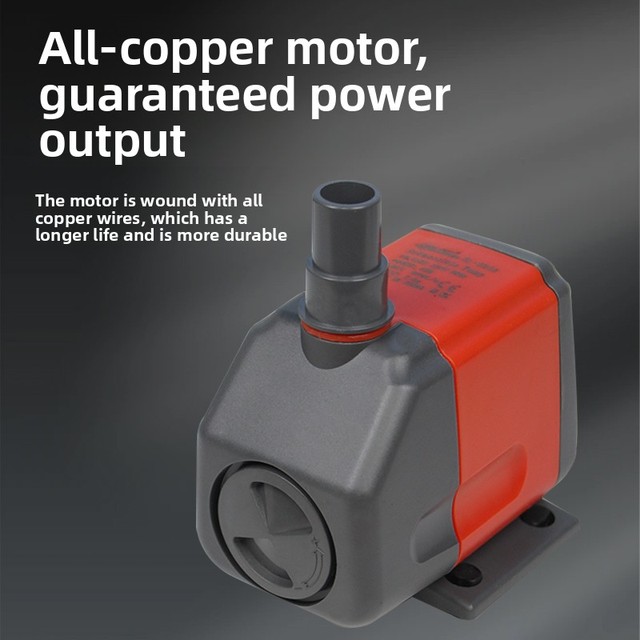 Submersible Electric Low Pressure Water Pump with Fully Automatic Control 600L/h Flow Rate OEM Customizable for Aquarium