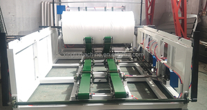 Máquina para Fabricar Papel Higiénico en Rollo, Línea de Producción de Papel Higiénico con PLC y Motor, Cortadora y Rebobinadora de Papel, Capacidad de 200 m/min - Product Image 4