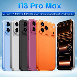 I18 Pro Max 3PCS Screen Prot. Bundle Smartphone 7.3" 120Hz OLED HD Android 16 16GB 1TB 108MP 8800mAh MTK Dimensity 5G Dual SIM - Product Image 6