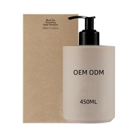 Haarshampoo met zwarte thee, hydraterend, verzachtend, voor de hoofdhuidverzorging, oliecontrole, tegen haaruitval, versterkende gel voor de hoofdhuidbarrière