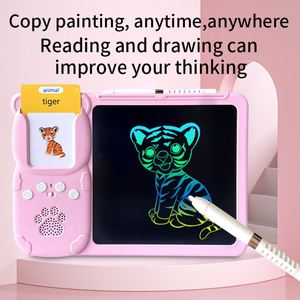 ของเล่นเสริมพัฒนาการเด็กก่อนวัยเรียน Zhorya แท็บเล็ต LCD สำหรับเขียน 112 และ 255 คำศัพท์ บัตรคำศัพท์พูดได้พร้อมภาพสัตว์ - Product Image 4