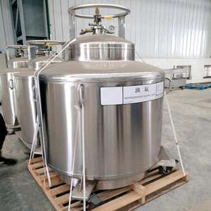 Réservoir Dewar de type vertical LHe 400L Réservoir d'hélium cryogénique pour le transport - Product Image 2