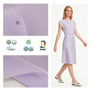 Nuovo Tessuto in Organza 100% Poliestere ad Alta Densità, Raso Isola Traspirante e Leggero per Abiti da Sposa e Tende - Product Image 1