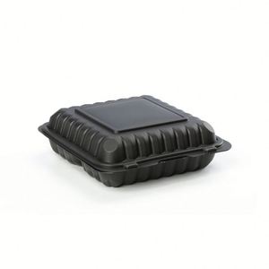 Contenedores tipo clamshell desechables aptos para microondas para hamburguesas, caja para alimentos - Product Image 1