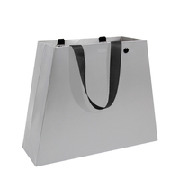 Sacs en papier trapézoïdaux de luxe imprimés en couleur Lipack, 100 pièces MOQ, pour les États-Unis