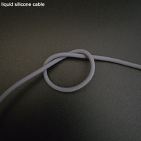 Câbles audio auxiliaires pour voitures, micros et écouteurs, en silicone liquide, 2 en 1, USB Type C et 8 broches vers DC 3.5