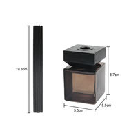 Diffuseur de parfum personnalisé Witoyou, logo estampé or de luxe, vente en gros, 50 ml, 100 ml, 120 ml, 150 ml avec bâtonnets en rotin pour parfumer la maison